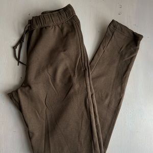 American Apparel Unisex Army Green Jogger